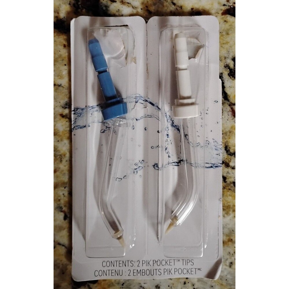 Waterpik PP-100E Pik Pocket replacement tip for Water Flosser 2